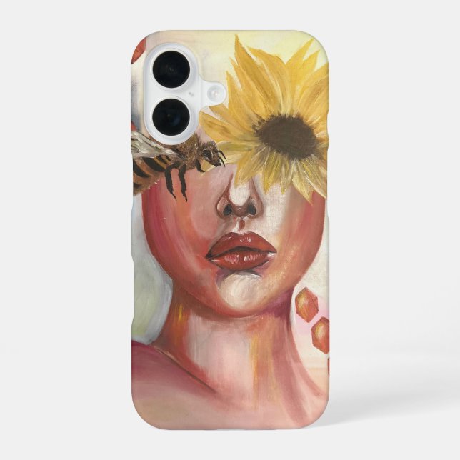 Honey Harvest iPhone 16 Case (Back)