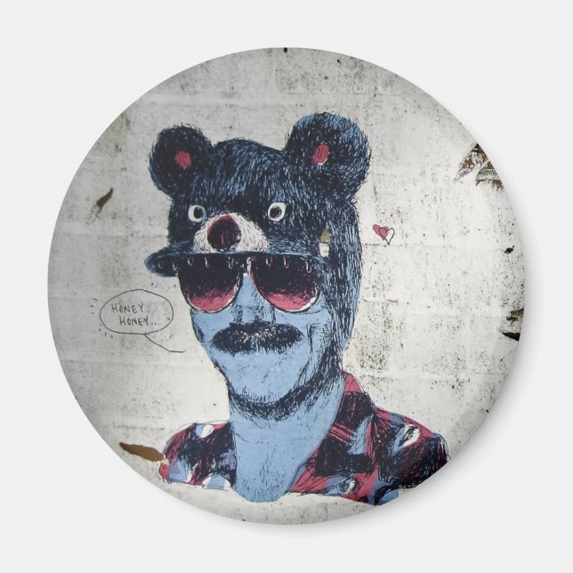 honey honey magnet (Front)