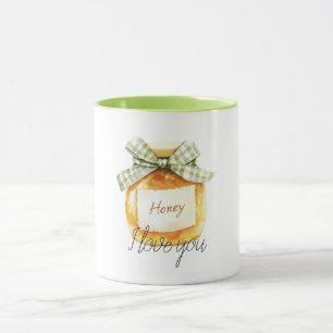 Honey, I love you Honey Jar Mug