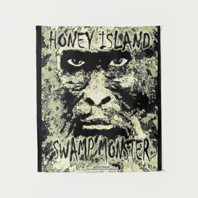 Honey Island Swamp Monster Tapestry (Front)