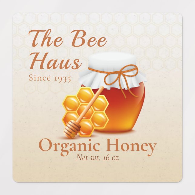 Honey Jar (Design 1)