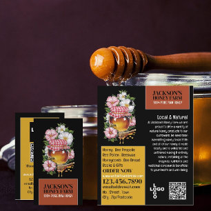 Honey Jar - Beekeeper, Honey Farmer Business Card