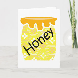Honey Jar Greeting Card