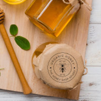 Honey Jar | Honeybee Honeycomb Bee Apiary