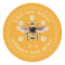 Honey Jar Label Honeybee Apiary Mellow Yellow