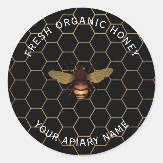 Honey Jar Labels Honeybee Apiary