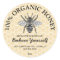 Honey Jar Labels | Honeybee Honeycomb Food