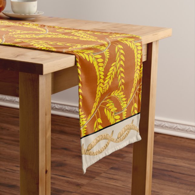 Honey Locust on a Table Runner (In Situ)