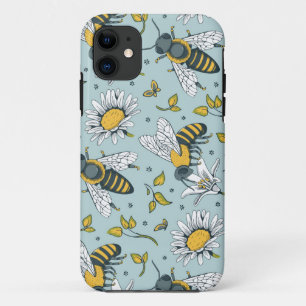 Honey Lots of Bees Pattern Case-Mate iPhone Case