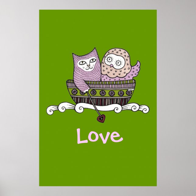 Honey Love Art Poster (Front)