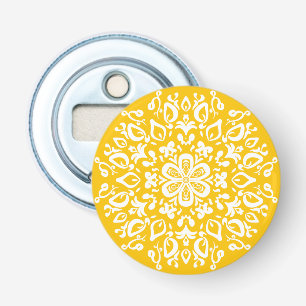 Honey Mandala Bottle Opener