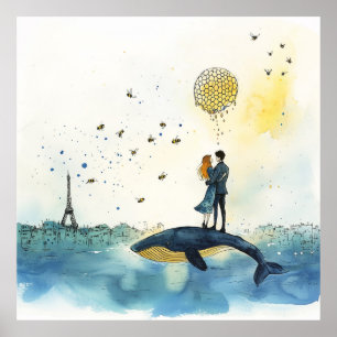  Honey-Moon in Paris Poster