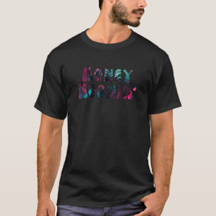 Honey Moonin Matching Couple Just Married Tropical T-Shirt