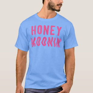 Honey MooninCool Married Couple Pink Tropical Hone T-Shirt