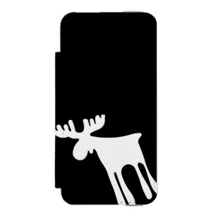 Honey / Moose, white Incipio Watson™ iPhone 5 Wallet Case