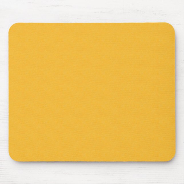 Honey Mustard Single Coloured Mouse Pad (Front)