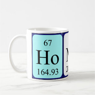 Honey periodic table name mug