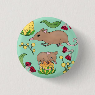 Honey Possum 3 Cm Round Badge