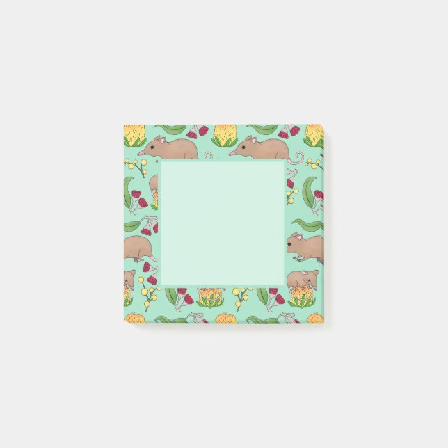 Honey Possum Post-it Notes (Front)