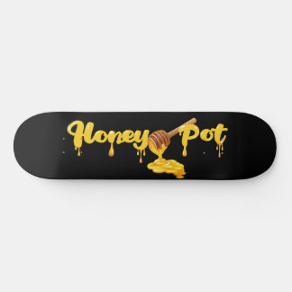 Honey Pot Skate Deck, Wall Art Skateboard