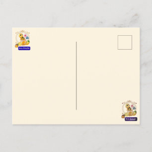 Honey, Pretty Bee Holiday Postcard