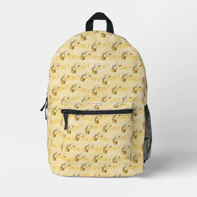 Honey Printed Backpack (Front)