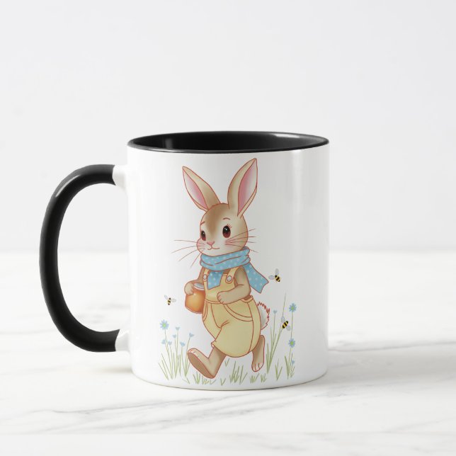 Honey Rabbit Mug (Left)