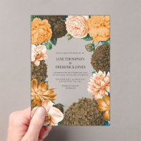 Honey Rose, Apricot Fleur & Toffee Bloom Wedding