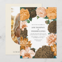 Honey Rose, Apricot Fleur & Toffee Bloom Wedding