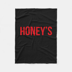 Honey’s Favorite Grandkid Humor For Kids Teens Fam Fleece Blanket