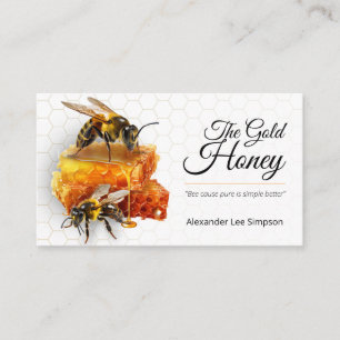 Honey Seller - Beekeeper  Business Card
