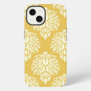 Honey Southern Cottage Damask iPhone 13 Case