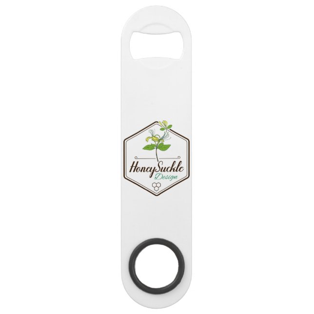 Honey Suckle Design Bottle Opener (Front)