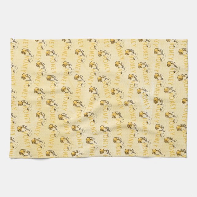 Honey Tea Towel (Horizontal)