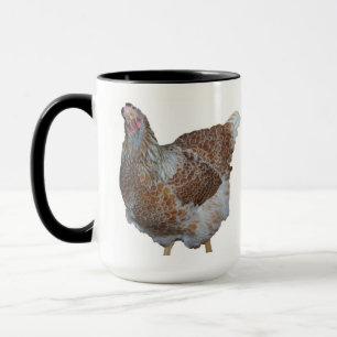Honey the Blue Laced Wyandotte Hen Mug