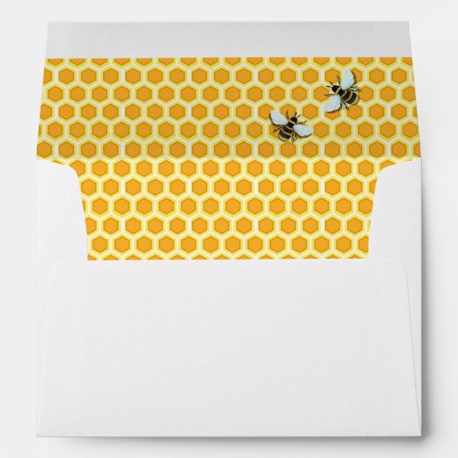Honey Theme Envelope (Back (Bottom))
