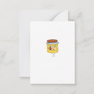 Honey theme, personalise Honey, Card