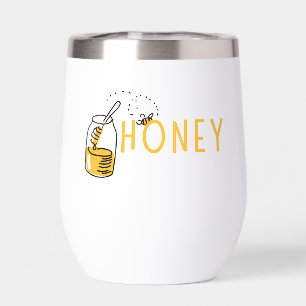 Honey Thermal Wine Tumbler