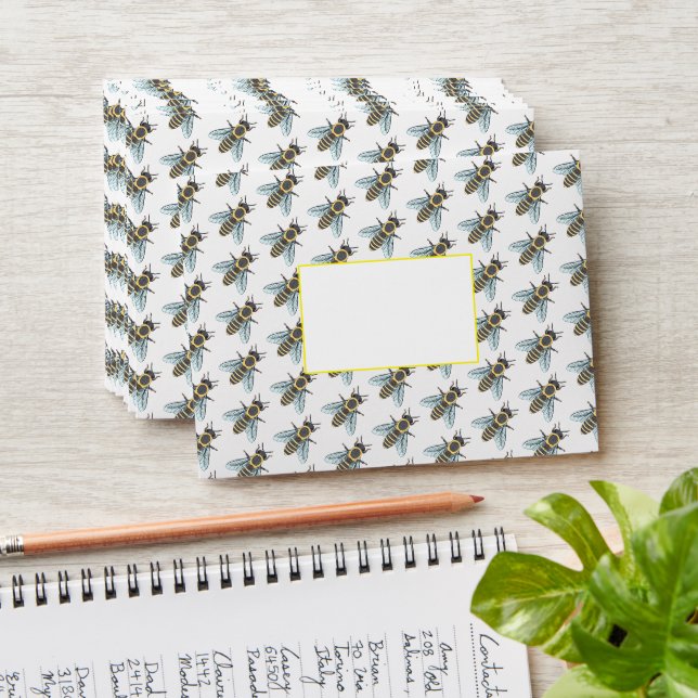 Honeybee - A2 Envelope (Stacked)