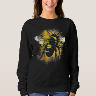Honeybee and bumble bee for American hive beekeepe Sweatshirt