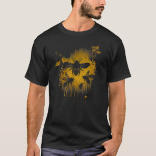 Honeybee and bumble bee for American hive beekeepe T-Shirt