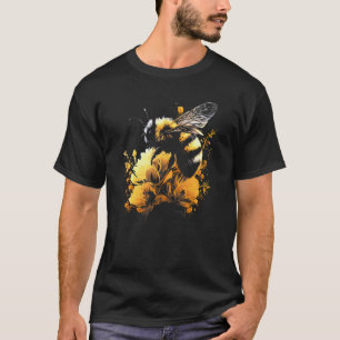 Honeybee and bumble bee for American hive beekeepe T-Shirt