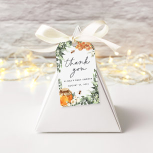 Honeybee Baby or Bridal Shower Favour Tags