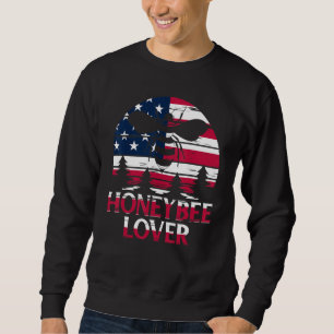 Honeybee Beekeeping Bees Honeybee Beekeeper Sweatshirt