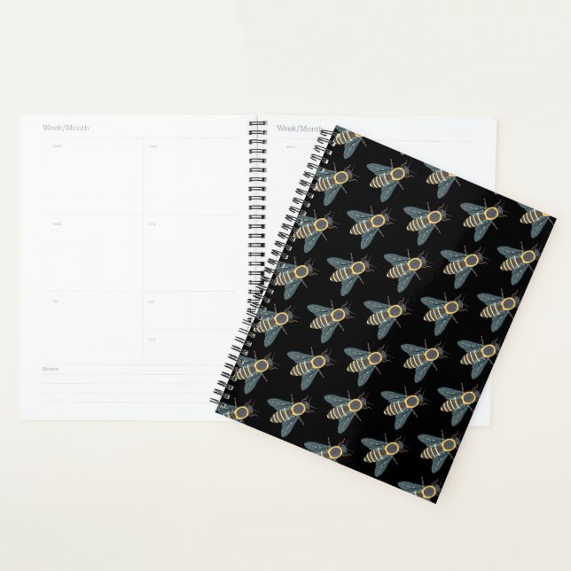 Honeybee (black) - Planner (Display)