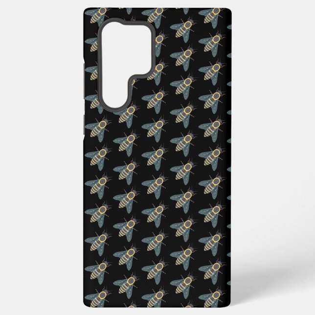 Honeybee (black) - Samsung Case (Back)