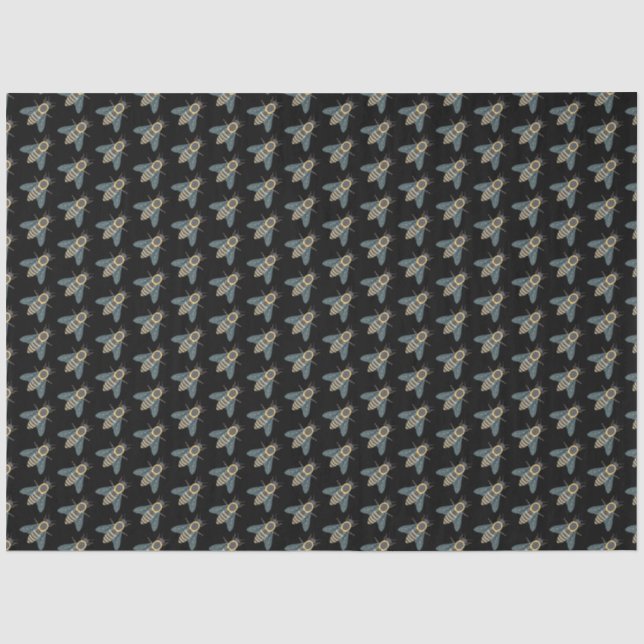 Honeybee (black) - Tissue Paper (Front)