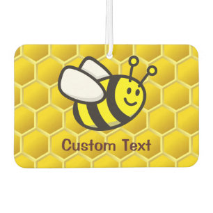 Honeybee Cartoon Air Freshener