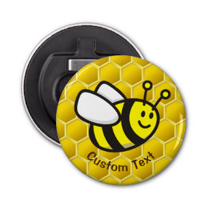 Honeybee Cartoon Bottle Opener
