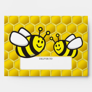 Honeybee Cartoon Envelope